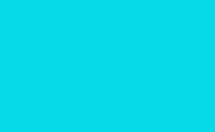 RGB color : 06d9e8, gif 