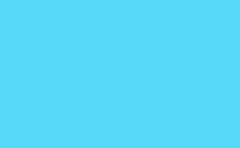 RGB color: 54d9f9, jpg 