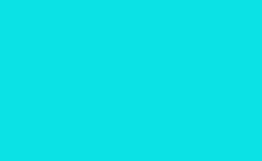 RGB farbe: 0be2e5, png 