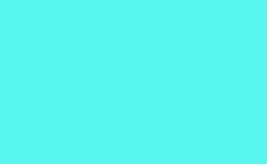 RGB farbe : 58f6ee, png 